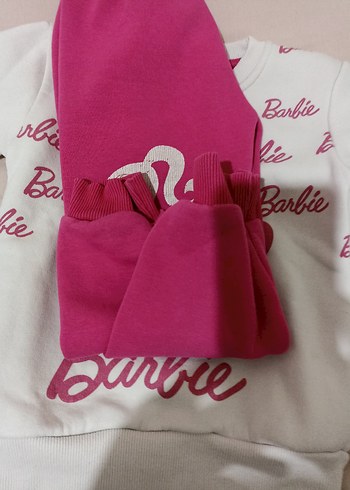 Barbie Baskılı Kız Çocuk Eşofman Takımı - Görsel 5