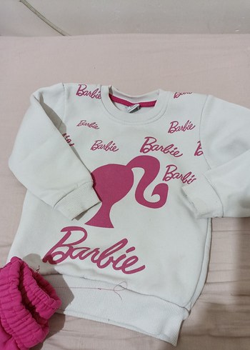 Barbie Baskılı Kız Çocuk Eşofman Takımı - Görsel 2