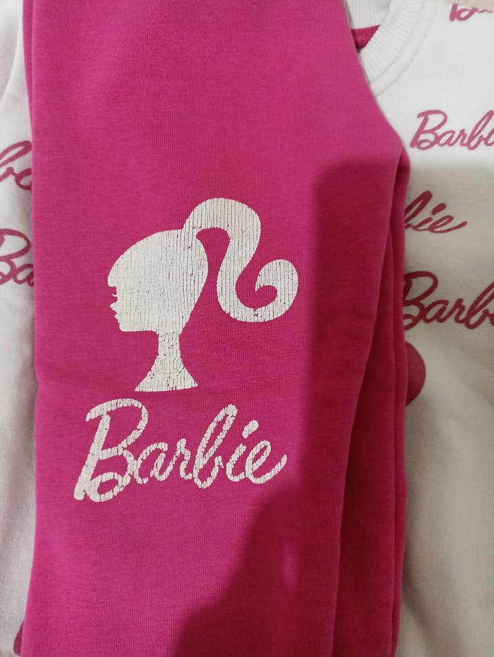 Barbie Baskılı Kız Çocuk Eşofman Takımı - Görsel 4