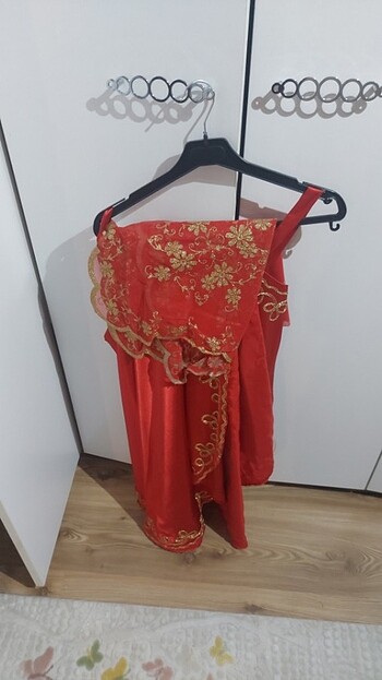 Bindallı kırmızı 36 beden ve xs ye uygun yeni 
