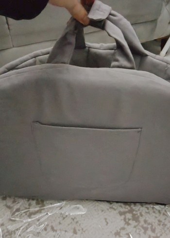 Yataş Gri Kapitone Yuvarlak Bebek Mat - Görsel 2