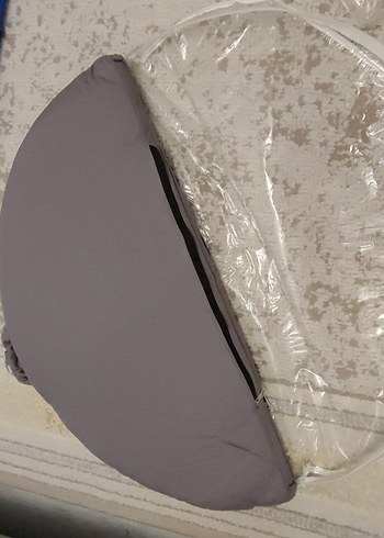 Yataş Gri Kapitone Yuvarlak Bebek Mat - Görsel 3