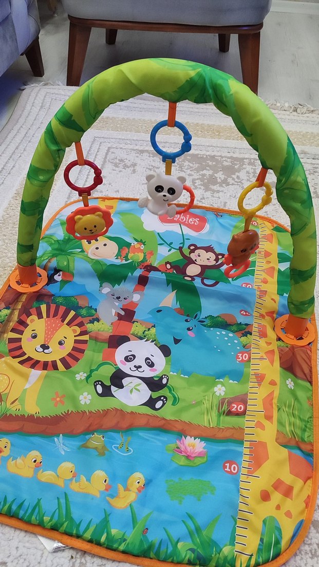 Renkli Bebek Oyun Matı - Görsel 2