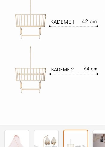 Sepet Bebek Beşiği - Görsel 6