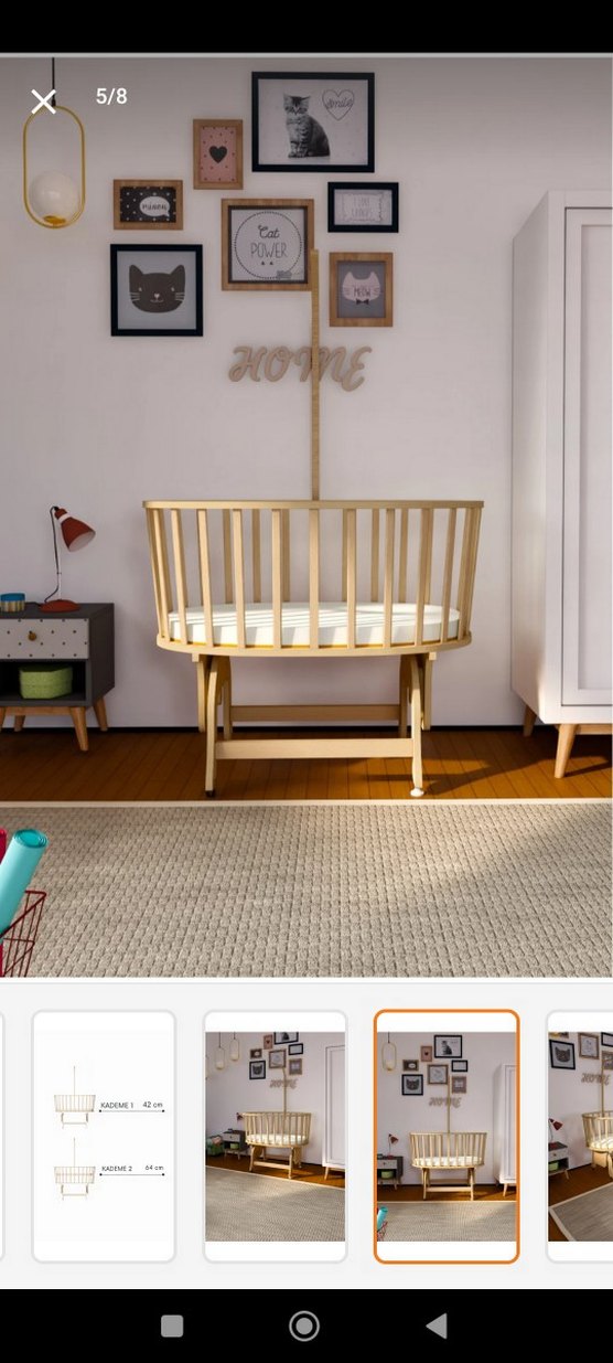 Sepet Bebek Beşiği - Görsel 4