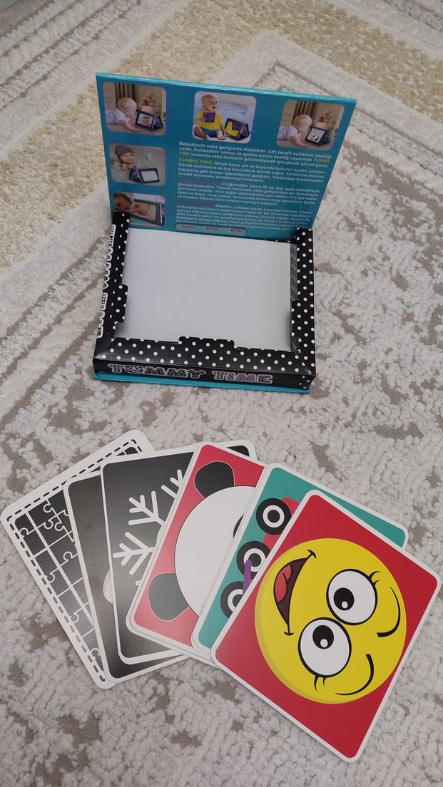 Tummy Time Kartları / Aynalı - Görsel 3