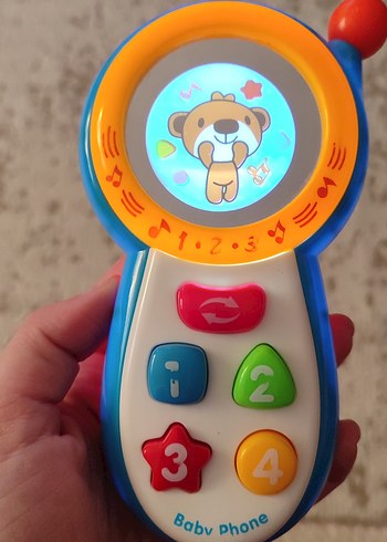 Aynalı Oyuncak Eğitici Cep Telefonu - Görsel 3