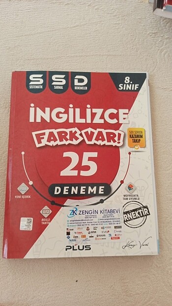 8.sinif KİA PLUS İNGİLİZCE test kitabı 