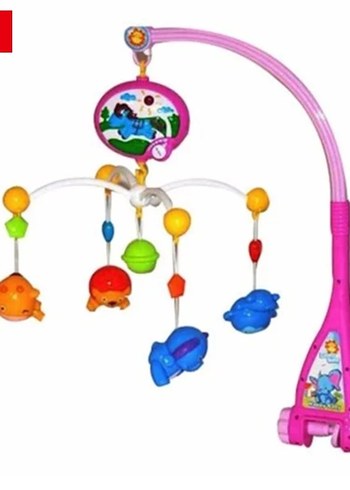 Renkli Müzikli Bebek Dönencesi Oyuncağı