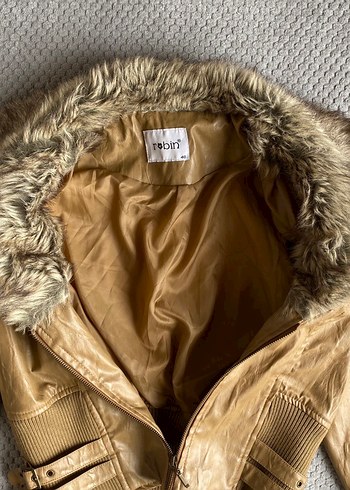 Vintage deri ceket - Görsel 4