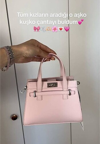 Beden Bershka saffiano çanta
