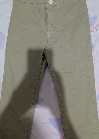 Bej Kadın Kumaş Pantolon S