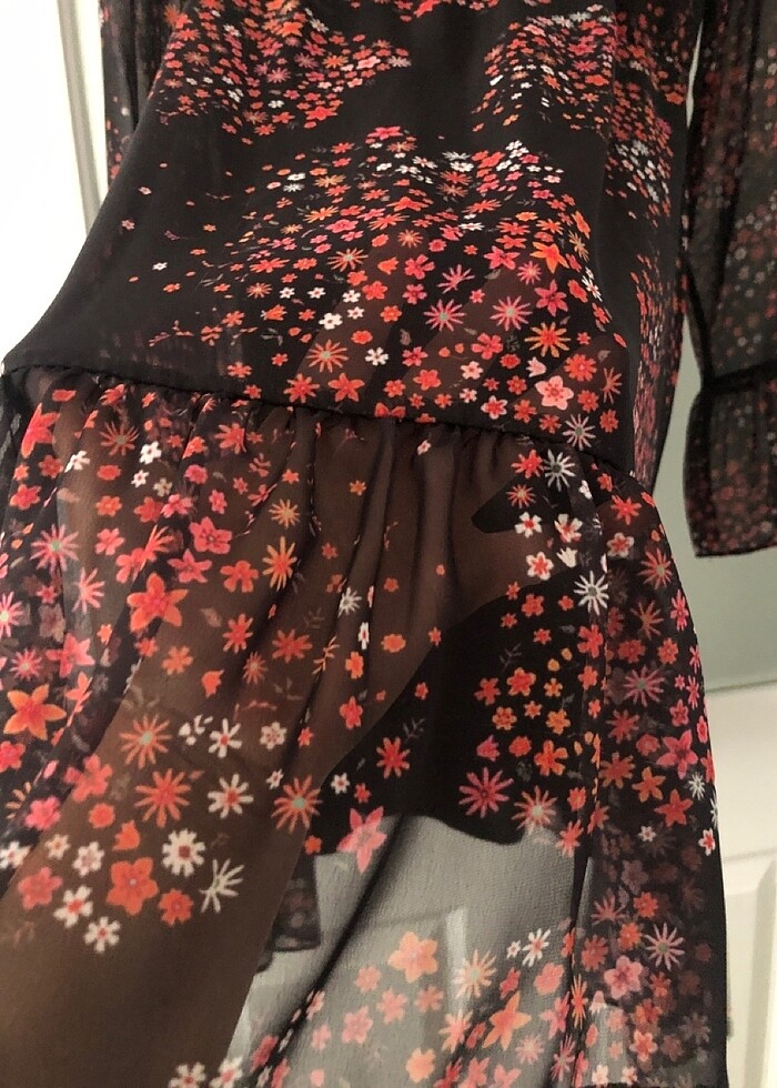 Trendyol şifon elbise - Görsel 3