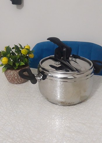 Hascevher Paslanmaz Çelik Düdüklü Tencere - Görsel 4