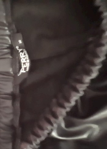 Kadın Siyah Deri Rahat Kesim Pantolon - Görsel 2