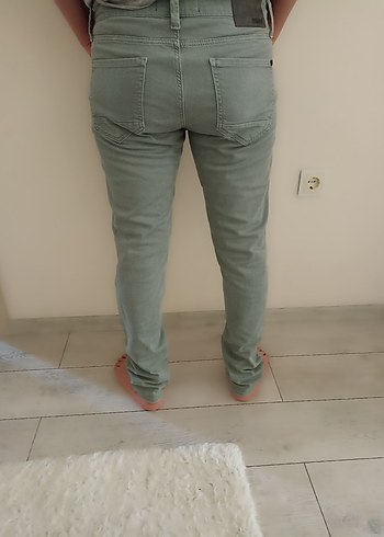 32 Beden gri Renk Dar paça Erkek Kot Pantolon
