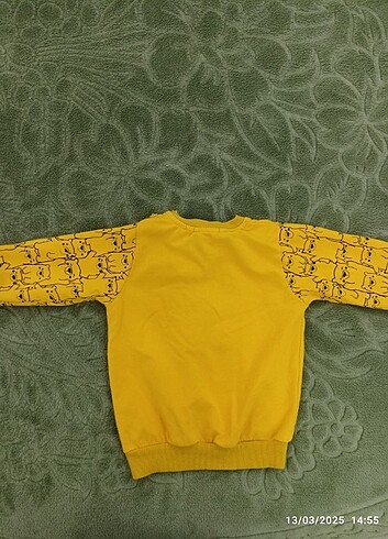 18-24 Ay Beden Çocuk sweatshirt