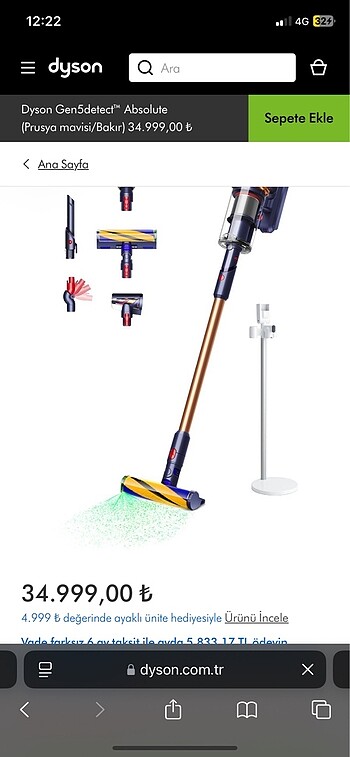 DYSON SÜPÜRGE GEN5DETECT