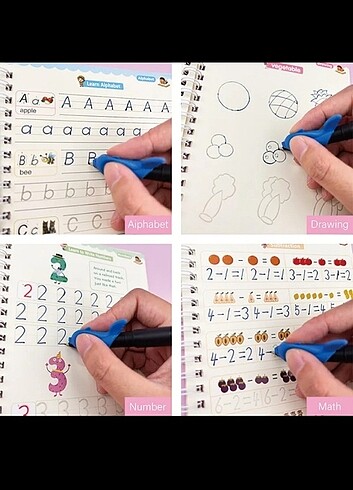 Beden 4lü Çocuk Eğitici İngilizce Kitabı