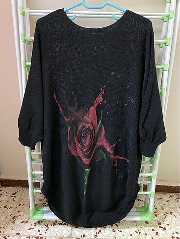 Gül desenli tunik