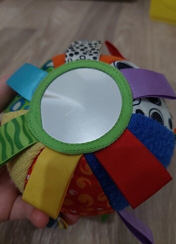  Beden Renk Playgro kurdelalı çıngıraklı top