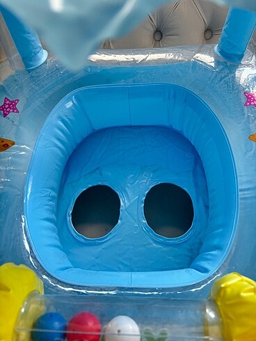  Beden Renk Intex gölgelikli bebek şişme botu