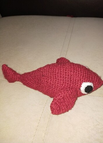 Kırmızı balık amigurami oyuncak 