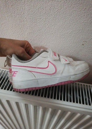 Kız Çocuk Beyaz Nike Spor Ayakkabı - Görsel 5