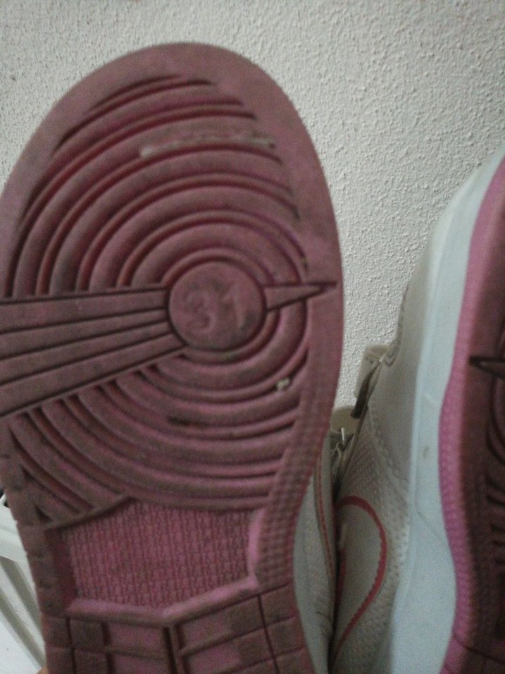 Kız Çocuk Beyaz Nike Spor Ayakkabı - Görsel 4