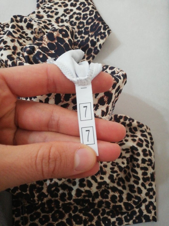 Leopar Desenli tayt - Görsel 5