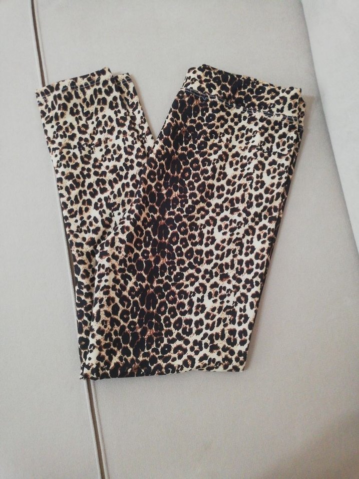 Leopar Desenli tayt - Görsel 2