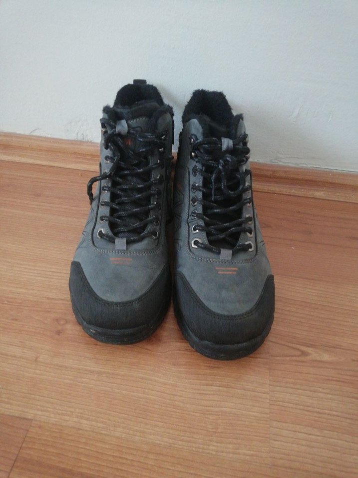 Bağcıklı Gri Erkek Outdoor Bot - Görsel 2