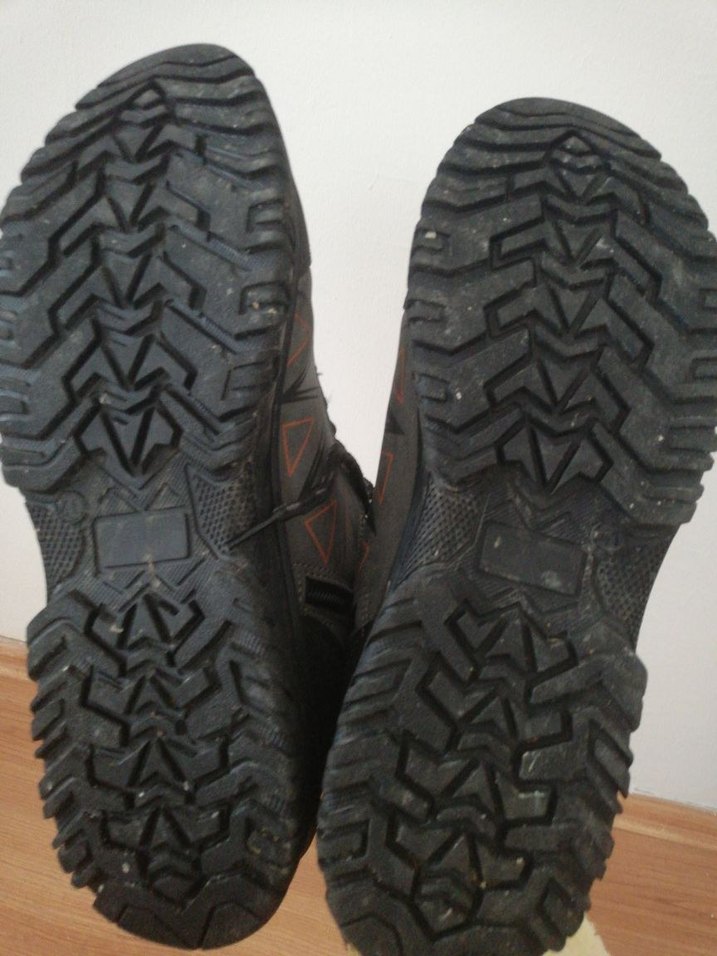 Bağcıklı Gri Erkek Outdoor Bot - Görsel 4