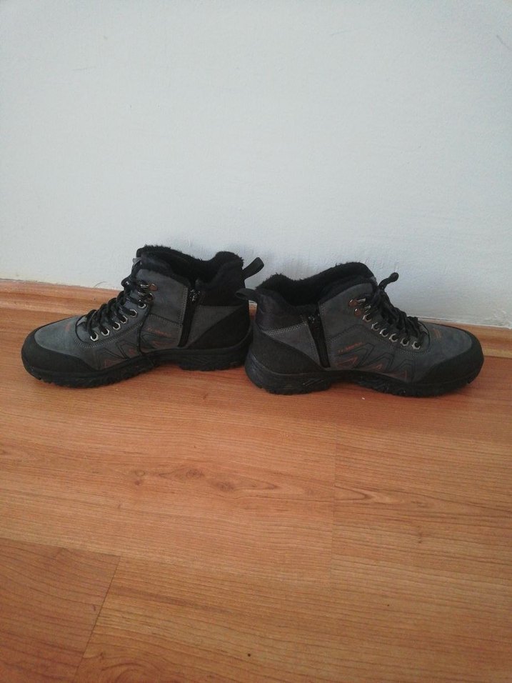 Bağcıklı Gri Erkek Outdoor Bot - Görsel 3