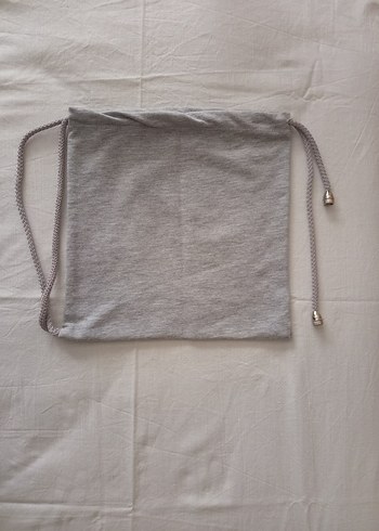 Gri Unicorn Baskılı Çanta - Görsel 2