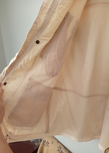 Bej Keten Düğmeli Erkek Yelek - Görsel 4