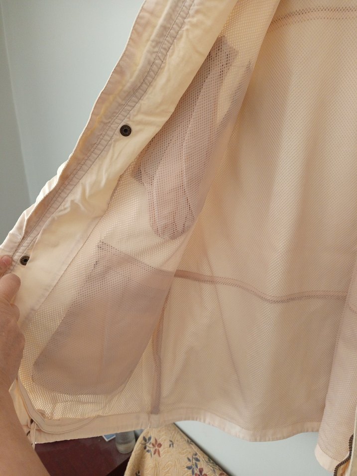 Bej Keten Düğmeli Erkek Yelek - Görsel 4