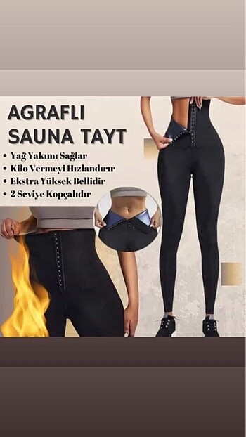 Agraflı Termal Tayt