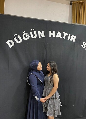 Diğer Kat kat parıltılı elbise 