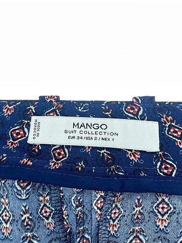 34 Beden çeşitli Renk Mango Kumaş Pantolon %70 İndirimli.