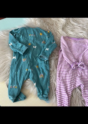 Kız Çocuk Çok Renkli Fermuarlı Polar Tulum - Görsel 4