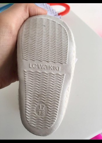 Kız Bebek Beyaz Nakışlı İlk Adım Ayakkabısı - Görsel 2