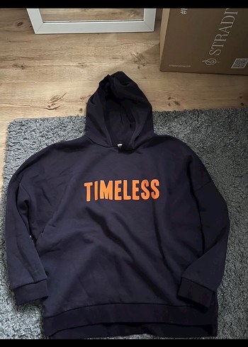 Kadın Kapüşonlu Koyui Baskılı Sweatshirt