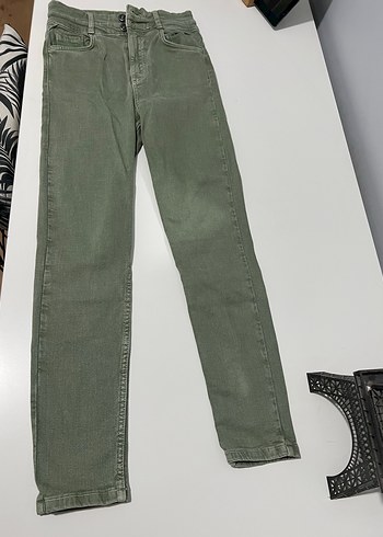 Haki Denim Pantolon