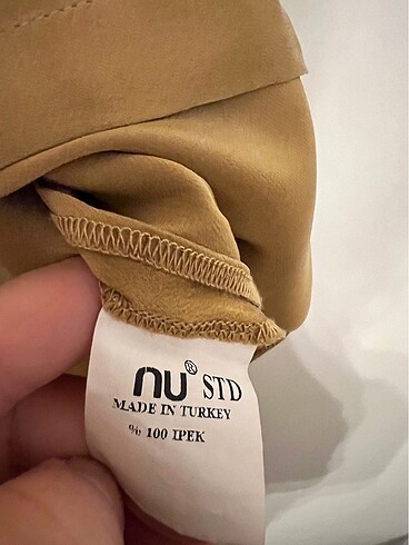 universal Beden NU İpek Gömlek Elbise