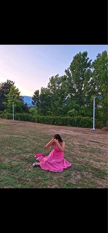 Diğer Pembe elbise