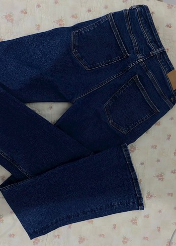 36 Beden Zara lacivert flare jean