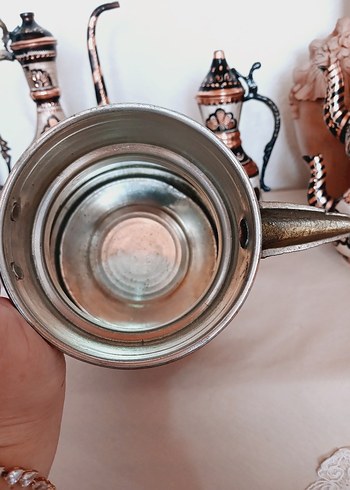 Diğer Bakır el yapımı sürahi ibrik