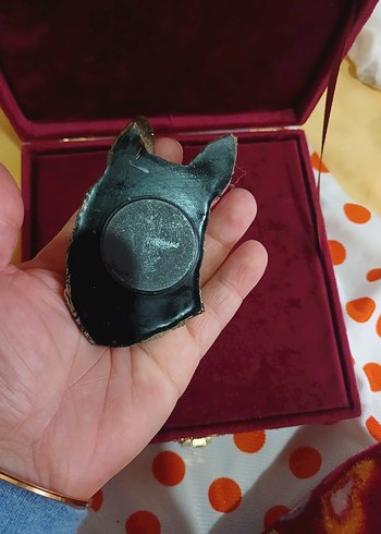 Kahverengi Alman Kurdu Figürin MAGNET - Görsel 5