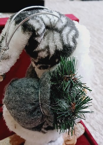 Beyaz Kış Temalı Noel Baba Biblosu - Görsel 5